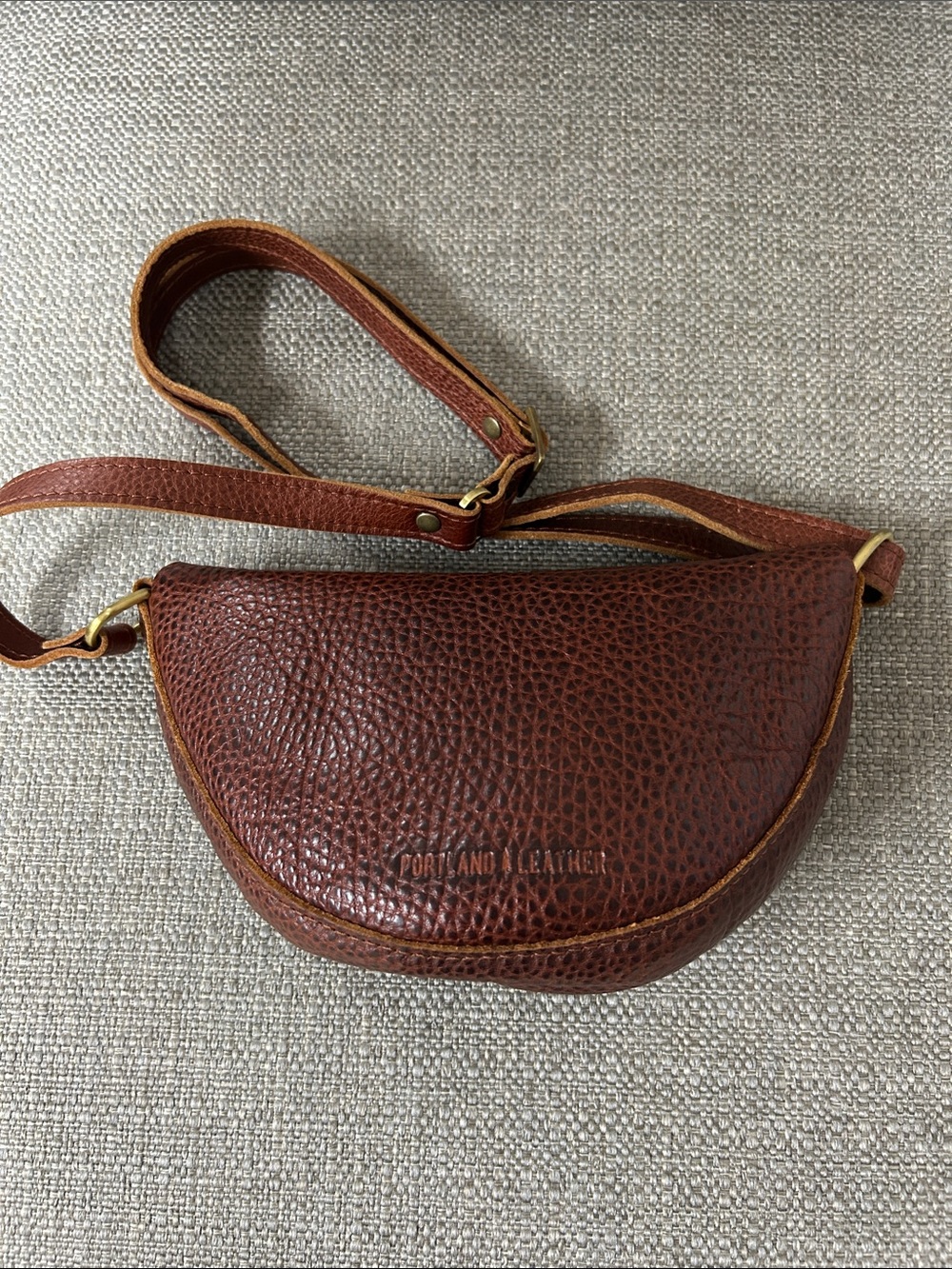 Portland Leather Small Nutmeg Koala - Picture 2 of 5